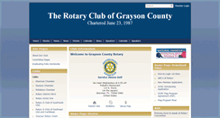 Desktop Screenshot of graysonrotary.org